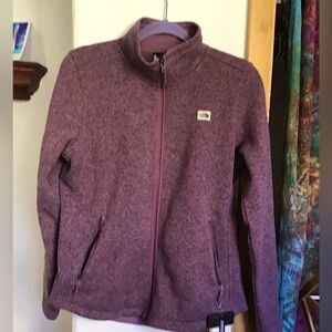The North Face Women's Purple Heather sweater jacket